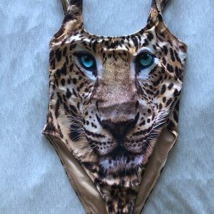 Cheetah One Piece Swimsuit